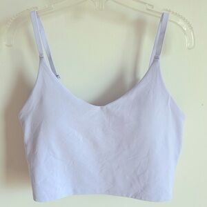 Athleta v neck longline bra